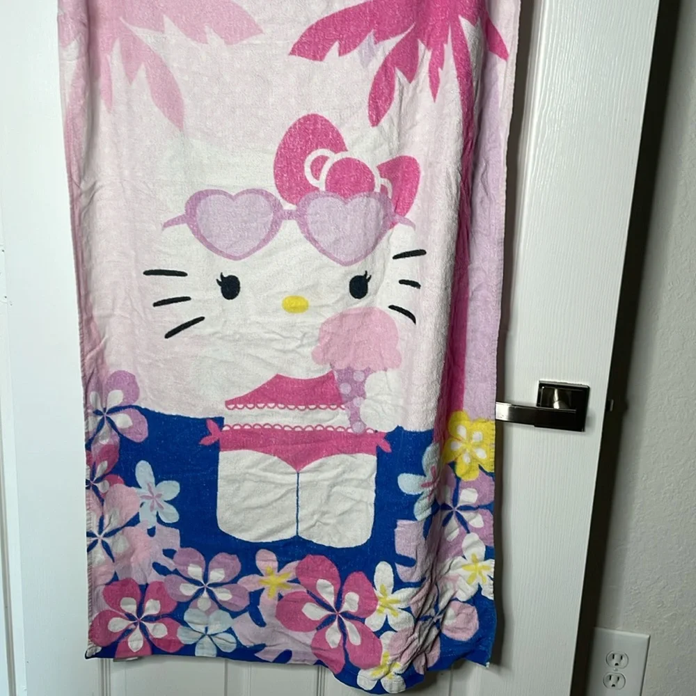 Hello Kitty Sanrio Beach Towel